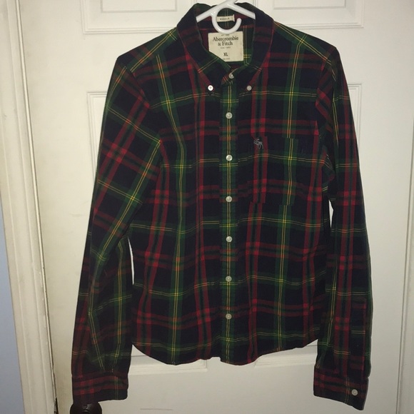 Abercrombie & Fitch Flannel button up shirt - Picture 1 of 1